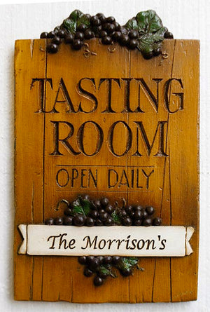 Personalized Tasting Room Wine Sign item 598