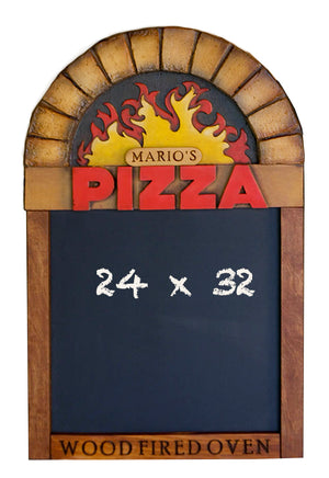 Pizza Restaurant Custom Chalkboard