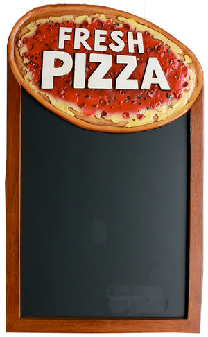 Pizza Restaurant Menu board and chalkboard