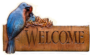 Robin Welcome sign