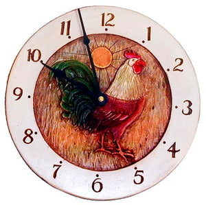 Rooster Clock item 606A