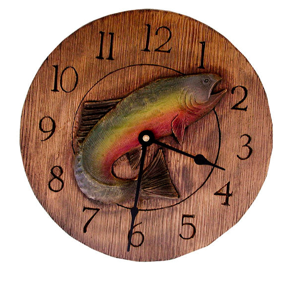 Rustic Decor Fish Clock item 407 – PIAZZA PISANO