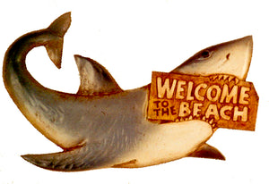 Shark Welcome Sign  item 392