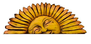 Smiling Sun wall plaque