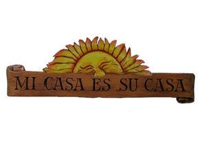 Spanish Mi Casa es su Casa wall plaque item  660B