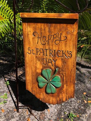 St Patrick's Day Yard Sign