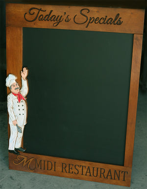 Today's Special Chalkboard Personalized with a Name