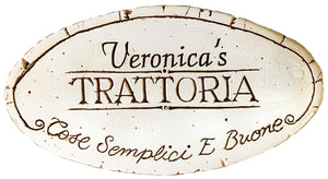 Trattoria Italian Personalized Sign