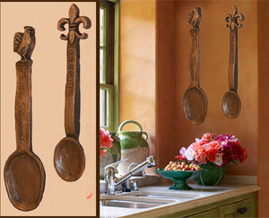 Wall Spoons for French Kitchen Decor