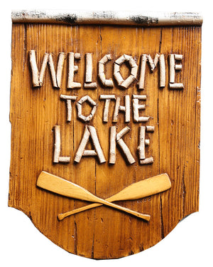 Welcome to the Lake  Sign #409