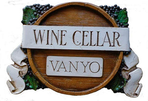Wine Cellar Large Personalized Wall Sign