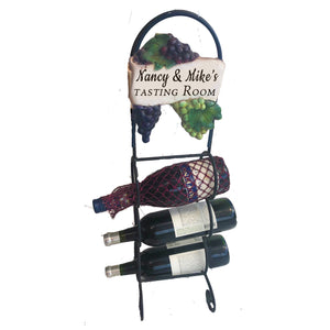 Wine Bottle Holder Personalized